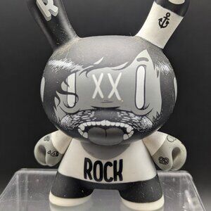 Kidrobot 3" Vinyl Le Dead Plastique Dunny Series Figure by McBess Rock Pirate